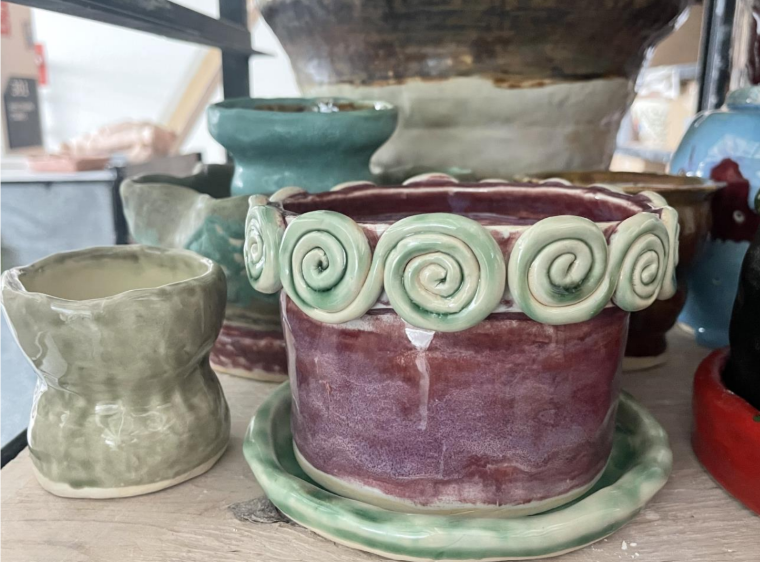TGIF: Handbuilt Plant Pot