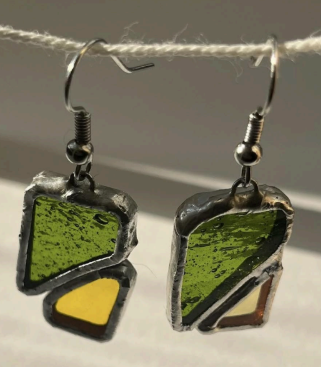 TRY IT: Stained Glass Earrings