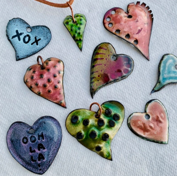 TRY IT: Enamelled Pendant