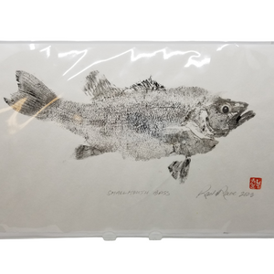 Small Mouth Bass Print