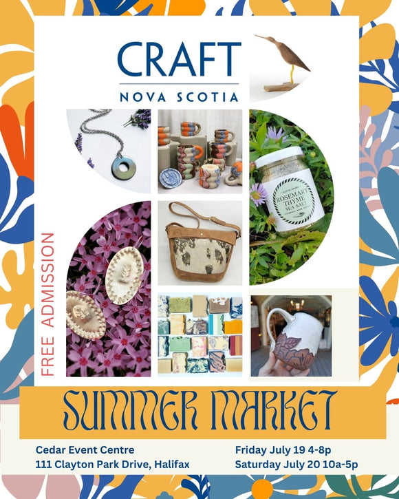Craft Nova Scotia Summer Market 5'x10' Booth