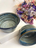 Ostrea Lake Pottery: Small Single Condiment Bowl - Moss