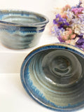 Ostrea Lake Pottery: Small Single Condiment Bowl - Moss