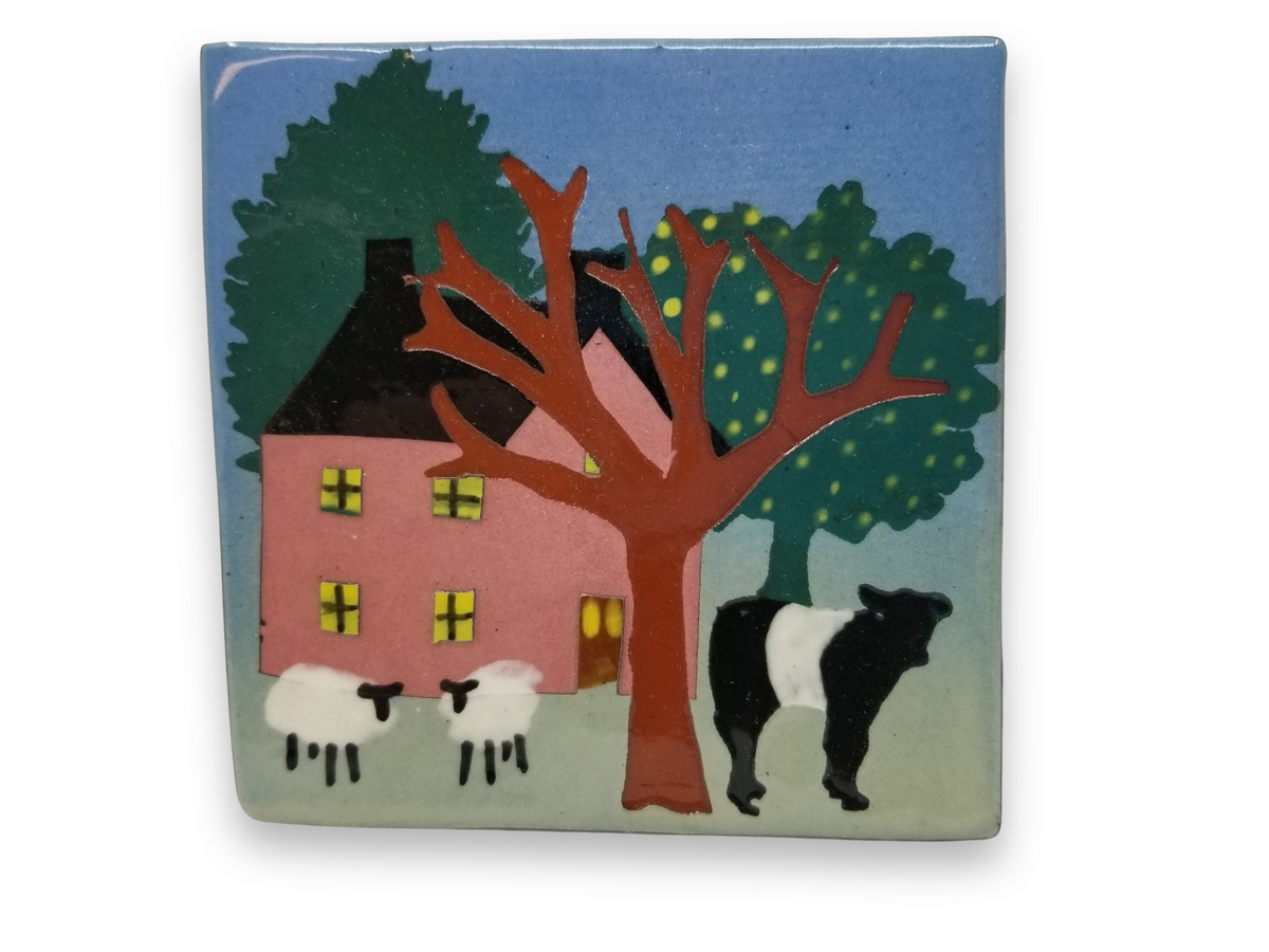 Westcote Bell Pottery: Pink House Tiles