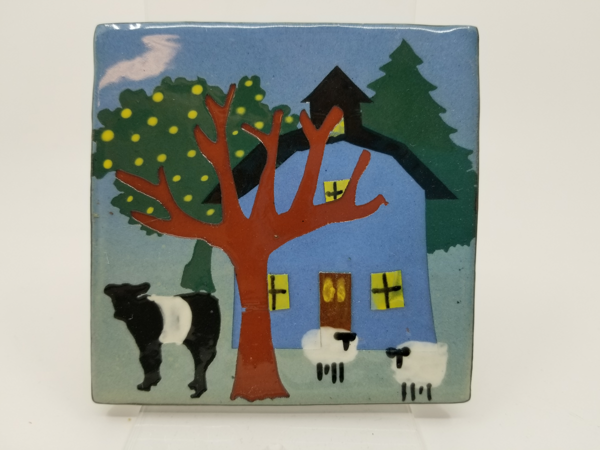 Westcote Bell Pottery: Blue House Tiles