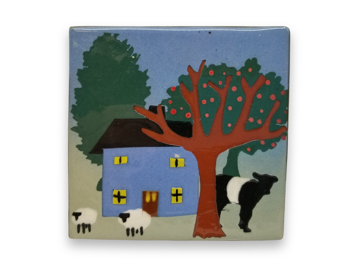 Westcote Bell Pottery: Blue House Tiles
