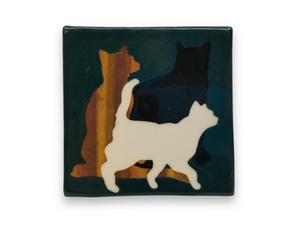 Westcote Bell Pottery: Cat Tiles