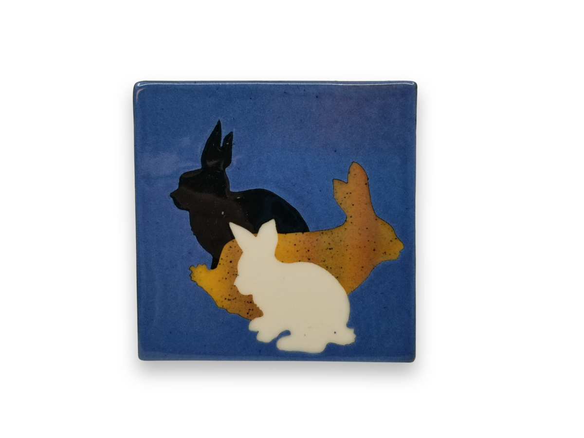 Westcote Bell Pottery: Rabbit Tiles – Designer Craft Shop
