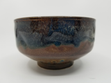Westcote Bell Pottery: Brown & Blue Speckled Bowl