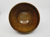 Dark Green & Brown Swirl Salad Bowl