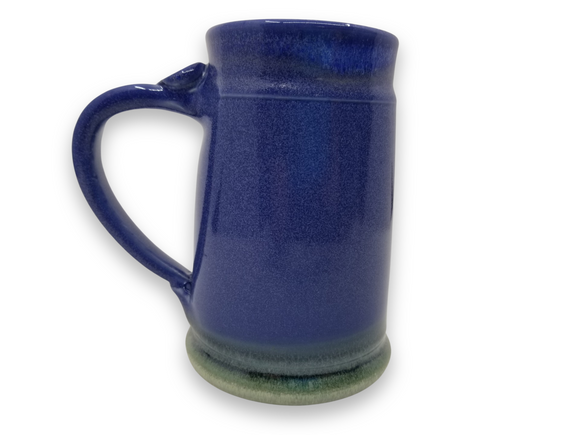 Med Mug - Blue with Green Bottom
