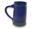 Westcote Bell Pottery: Med Mug - Blue with Green Bottom