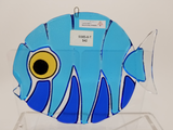 School Street Glass Studio: Lg Round Fish Ornaments