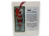 Fused Glass Diva: Heart Ornament