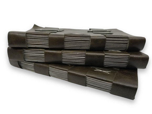 My Handbound Books: Leather Sketchbook