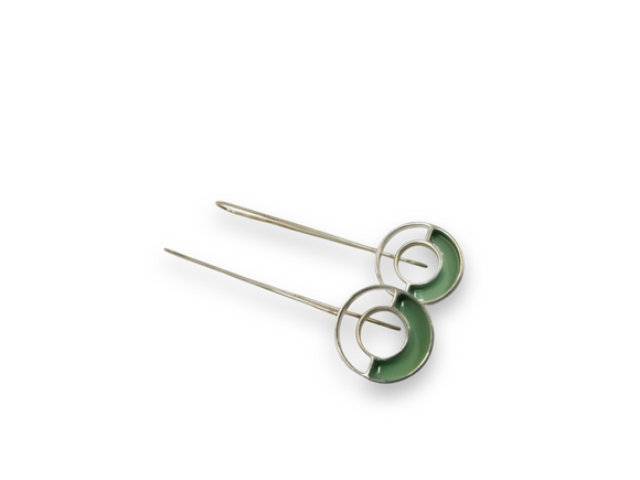 Shelbey Dodds: Oscillate Drop Earrings - Long Hook
