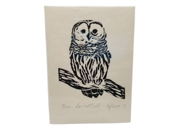 Barred Owl Print