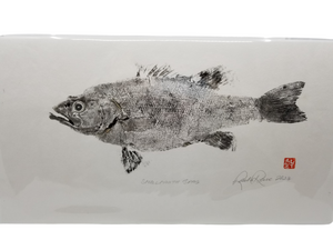 Small Mouth Bass Print