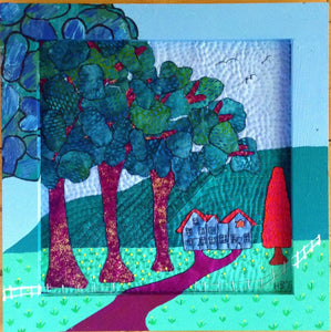 "Big Intervale" Quilt Artwork - Designer Craft Shop