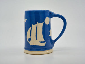Ship Stencil Mug - Designer Craft Shop