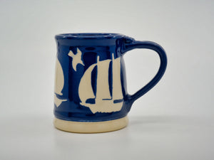 Ship Stencil Mug - Designer Craft Shop