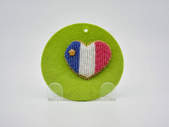 Acadian Heart Pin - Designer Craft Shop
