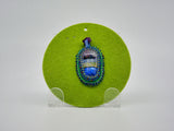 Pendant with Dichroic Fused Glass Cabochon - Designer Craft Shop
