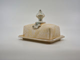 Silver Butter Dish - Designer Craft Shop Made in Canada. Made in Nova Scotia. Made in the Maritimes. Artisan | Fine Craft | Pottery | Ceramics | Jewellery | Jewelry | Art | Bookbinding | Printmaking | Leather | Home | Decor | Local | Halifax | Dartmouth | HRM | Gifts | Handmade | Handcrafted | Atlantic | Gallery | Shop | Unique | One of a Kind |  OOAK