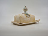 Silver Butter Dish - Designer Craft Shop Made in Canada. Made in Nova Scotia. Made in the Maritimes. Artisan | Fine Craft | Pottery | Ceramics | Jewellery | Jewelry | Art | Bookbinding | Printmaking | Leather | Home | Decor | Local | Halifax | Dartmouth | HRM | Gifts | Handmade | Handcrafted | Atlantic | Gallery | Shop | Unique | One of a Kind |  OOAK