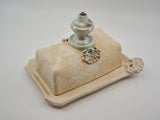 Silver Butter Dish - Designer Craft Shop Made in Canada. Made in Nova Scotia. Made in the Maritimes. Artisan | Fine Craft | Pottery | Ceramics | Jewellery | Jewelry | Art | Bookbinding | Printmaking | Leather | Home | Decor | Local | Halifax | Dartmouth | HRM | Gifts | Handmade | Handcrafted | Atlantic | Gallery | Shop | Unique | One of a Kind |  OOAK