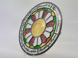 Floral Stained Glass Artwork - Designer Craft Shop