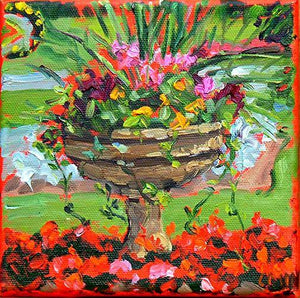 Floral Urn in the Halifax Public Gardens - Designer Craft Shop