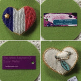 Acadian Heart Pin - Designer Craft Shop