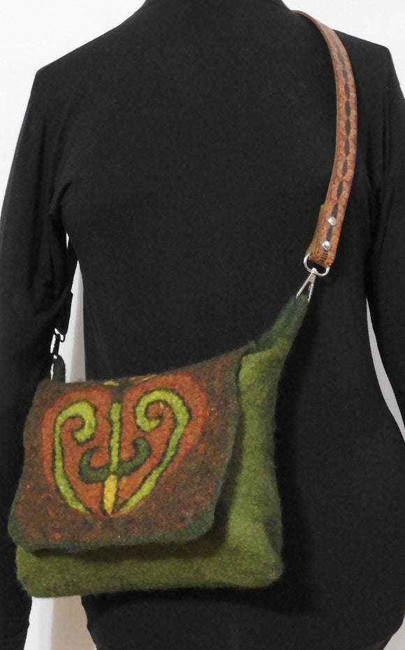 Felted Wool Purse - Designer Craft Shop