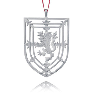 Nova Scotia Crest Pewter Ornament - Designer Craft Shop