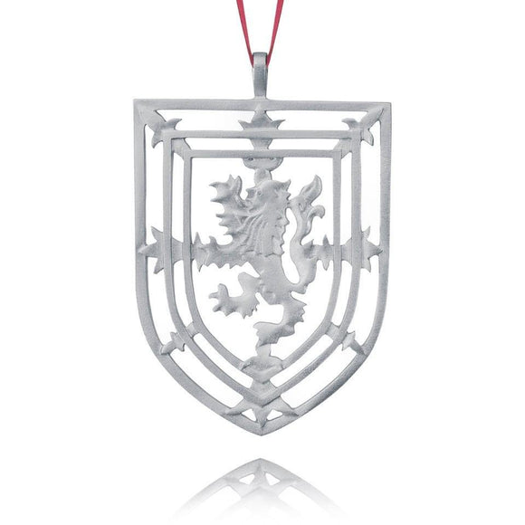 Nova Scotia Crest Pewter Ornament - Designer Craft Shop