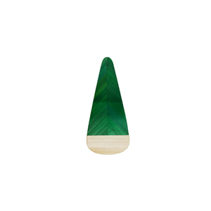 Holiday Tree Ornament - Straw Marquetry