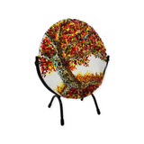 Fused Glass by Brent Harding: Fall Tree of Life