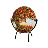 Fused Glass by Brent Harding: Fall Tree of Life