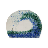 Fused Glass by Brent Harding: Crashing Wave