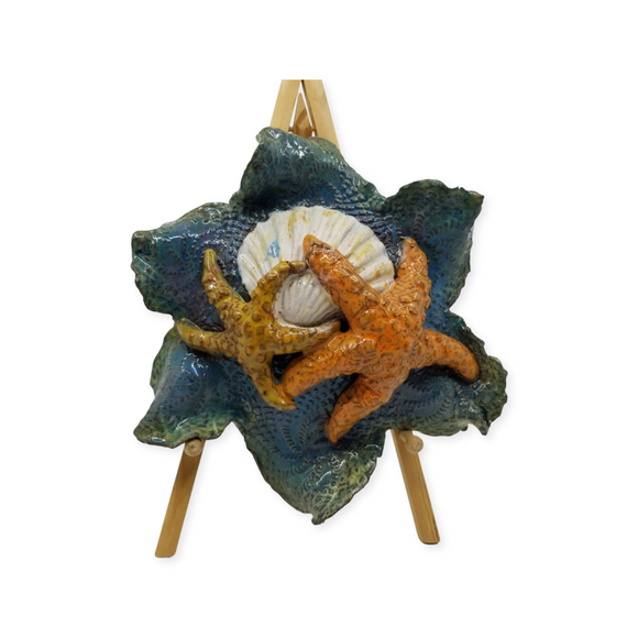 Starfish/Shell Riding The Wave