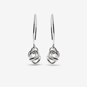 Hugs Drop Earrings Small SS - Designer Craft Shop