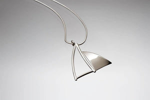Sail Pendant Small SS - Designer Craft Shop